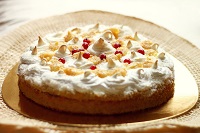             Joli printemps (pâte brisée au petit épeautre, épinards frais et tomme de brebis, crème d'épeautre)